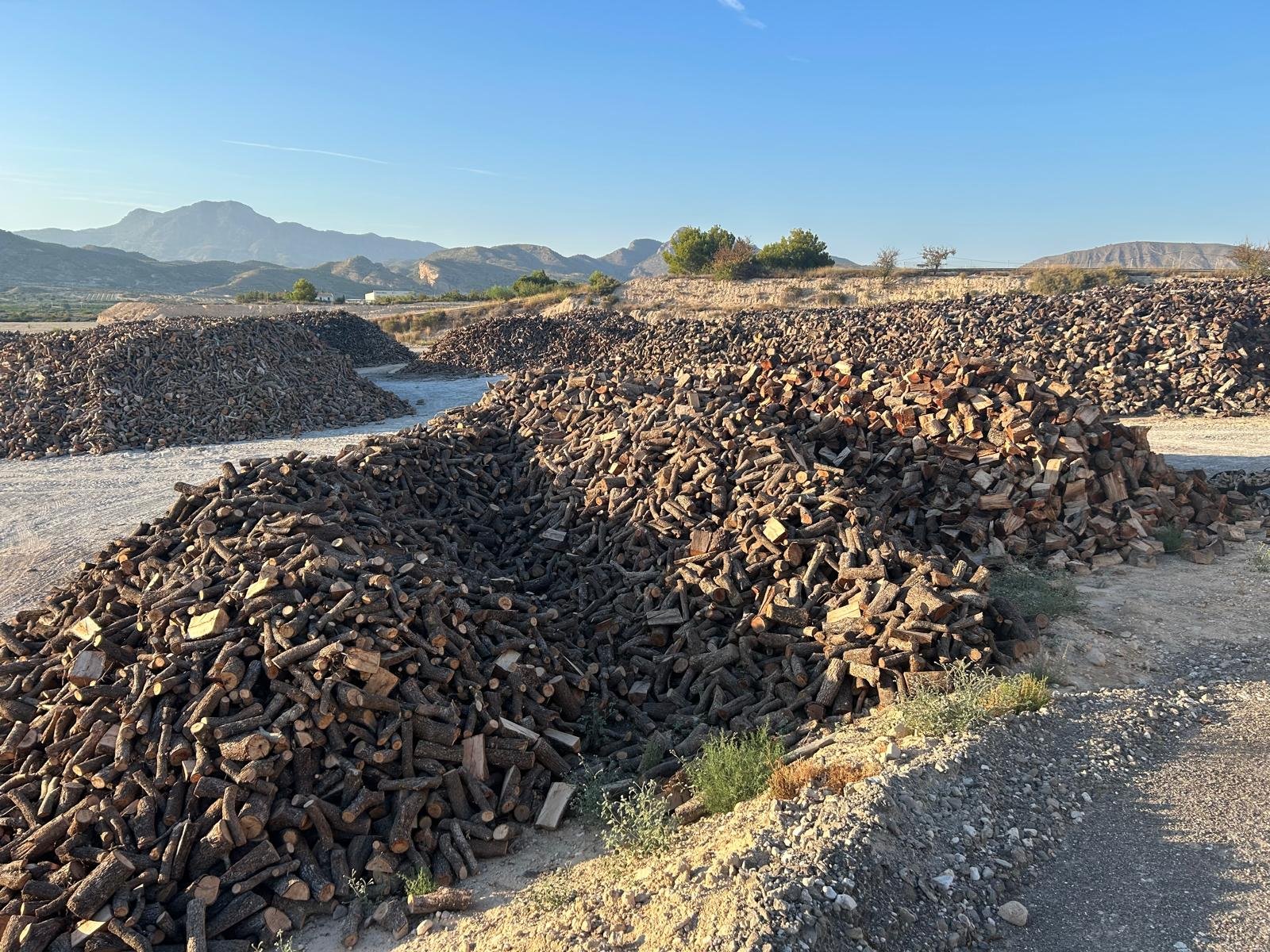 Distribución de leña en Murcia - Fuego Premium