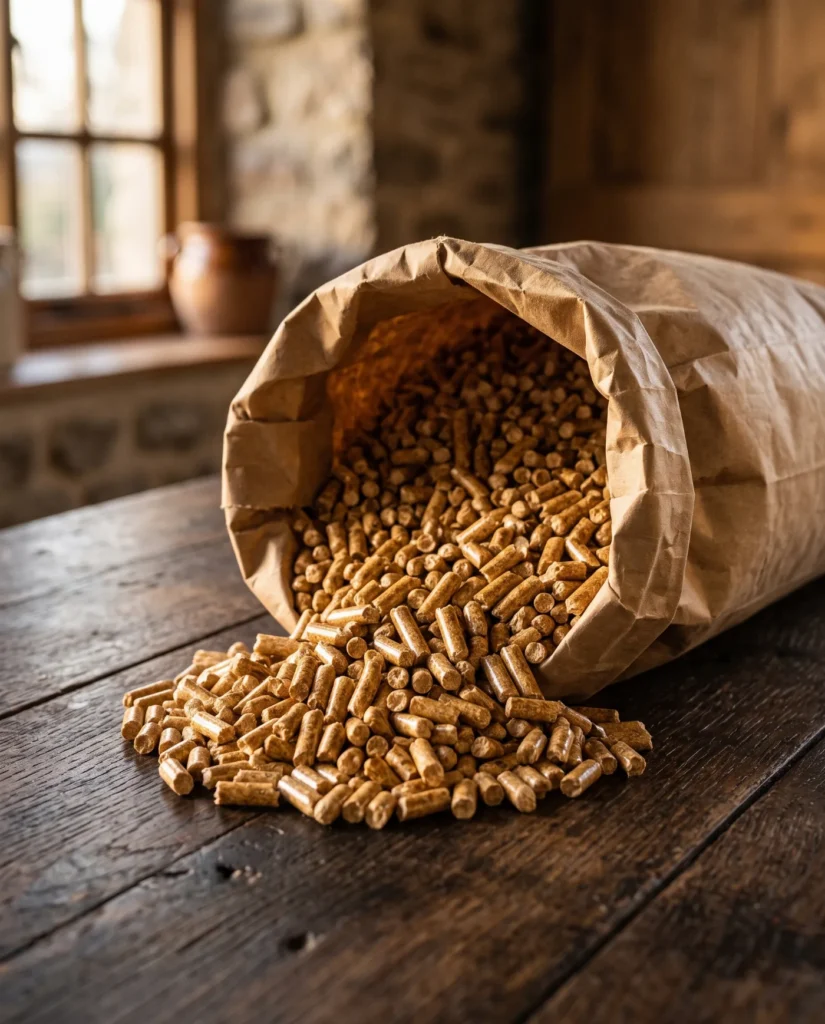 Saco de pellets certificados ENplus A1 en Murcia